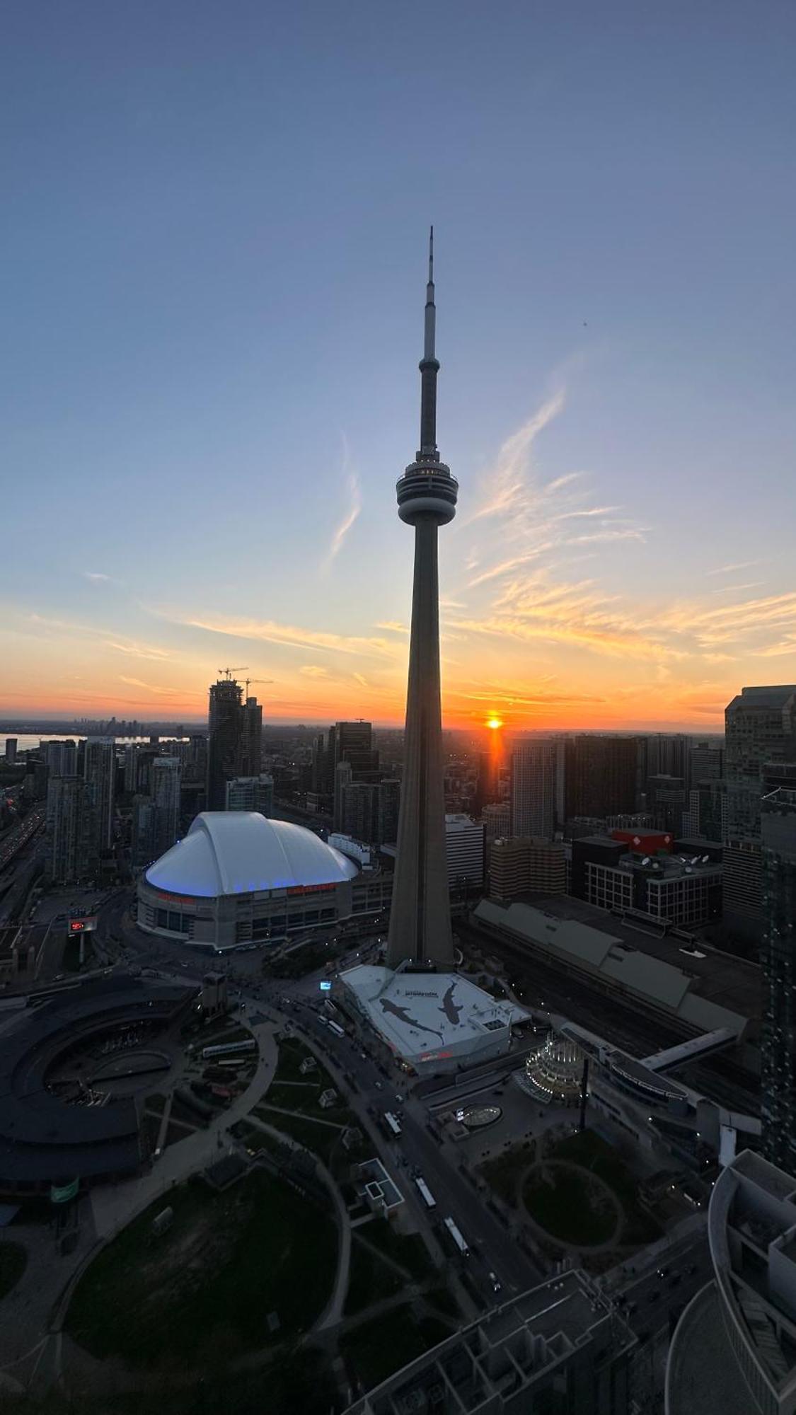 טורונטו Downtown, Luxury Condo, Cn Tower, Rogers Center, Scocia Arena, Unobstructed View מראה חיצוני תמונה