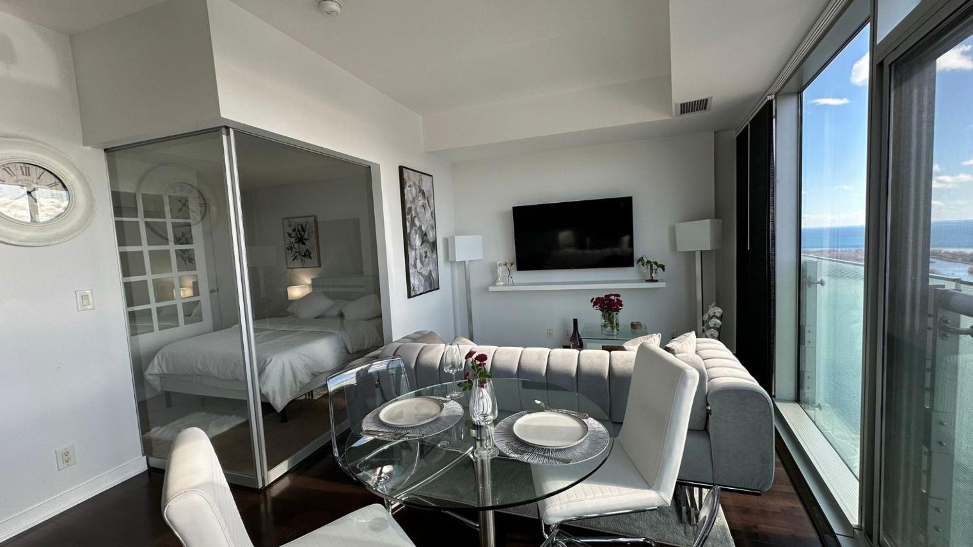 טורונטו Downtown, Luxury Condo, Cn Tower, Rogers Center, Scocia Arena, Unobstructed View מראה חיצוני תמונה