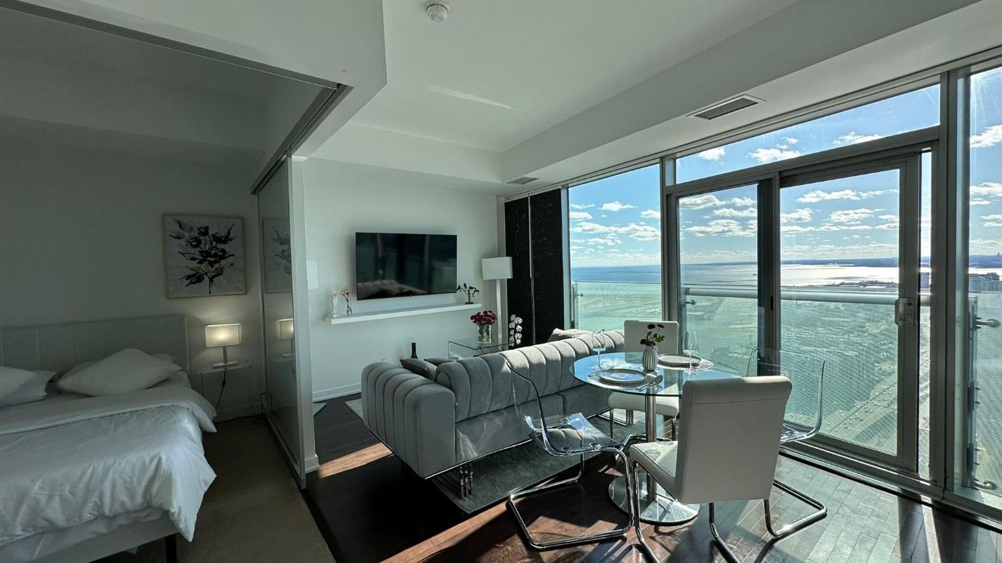 טורונטו Downtown, Luxury Condo, Cn Tower, Rogers Center, Scocia Arena, Unobstructed View מראה חיצוני תמונה