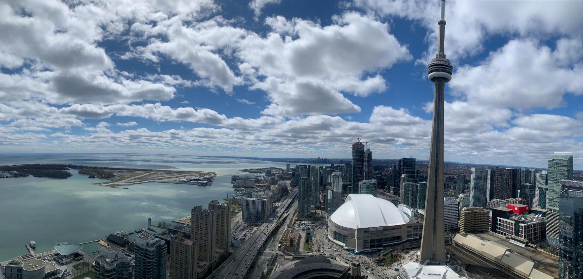 טורונטו Downtown, Luxury Condo, Cn Tower, Rogers Center, Scocia Arena, Unobstructed View מראה חיצוני תמונה