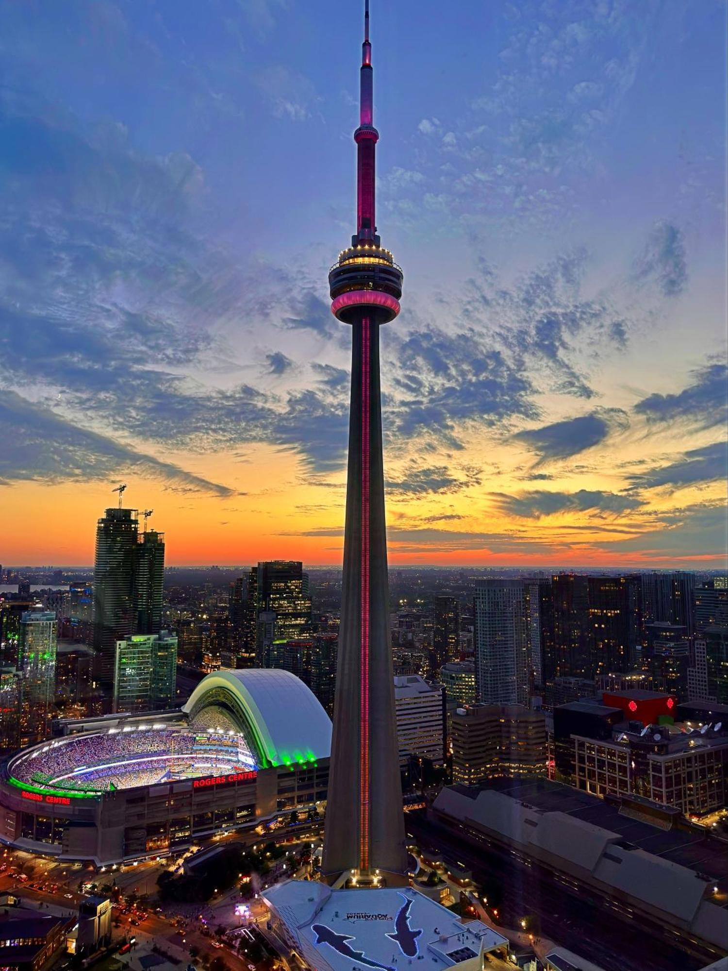 טורונטו Downtown, Luxury Condo, Cn Tower, Rogers Center, Scocia Arena, Unobstructed View מראה חיצוני תמונה
